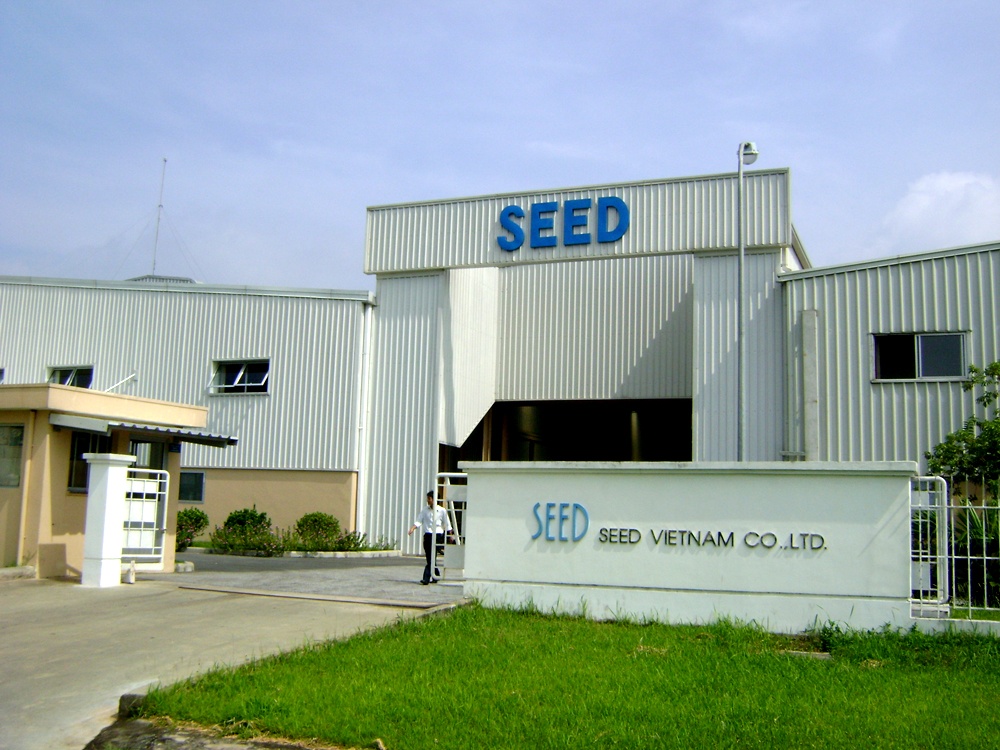 SEEDベトナム工場 M & Eの工事