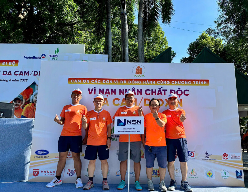 NSN HCM đồng hành cùng hành trình “Đi bộ vì nạn nhân chất độc da cam/Dioxin” 
