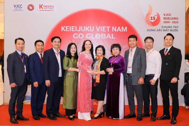 NSN tại Lễ kỷ niệm 15 năm KEIEIJUKU Việt Nam - Khép lại một năm nhiều hoạt động và thành tựu