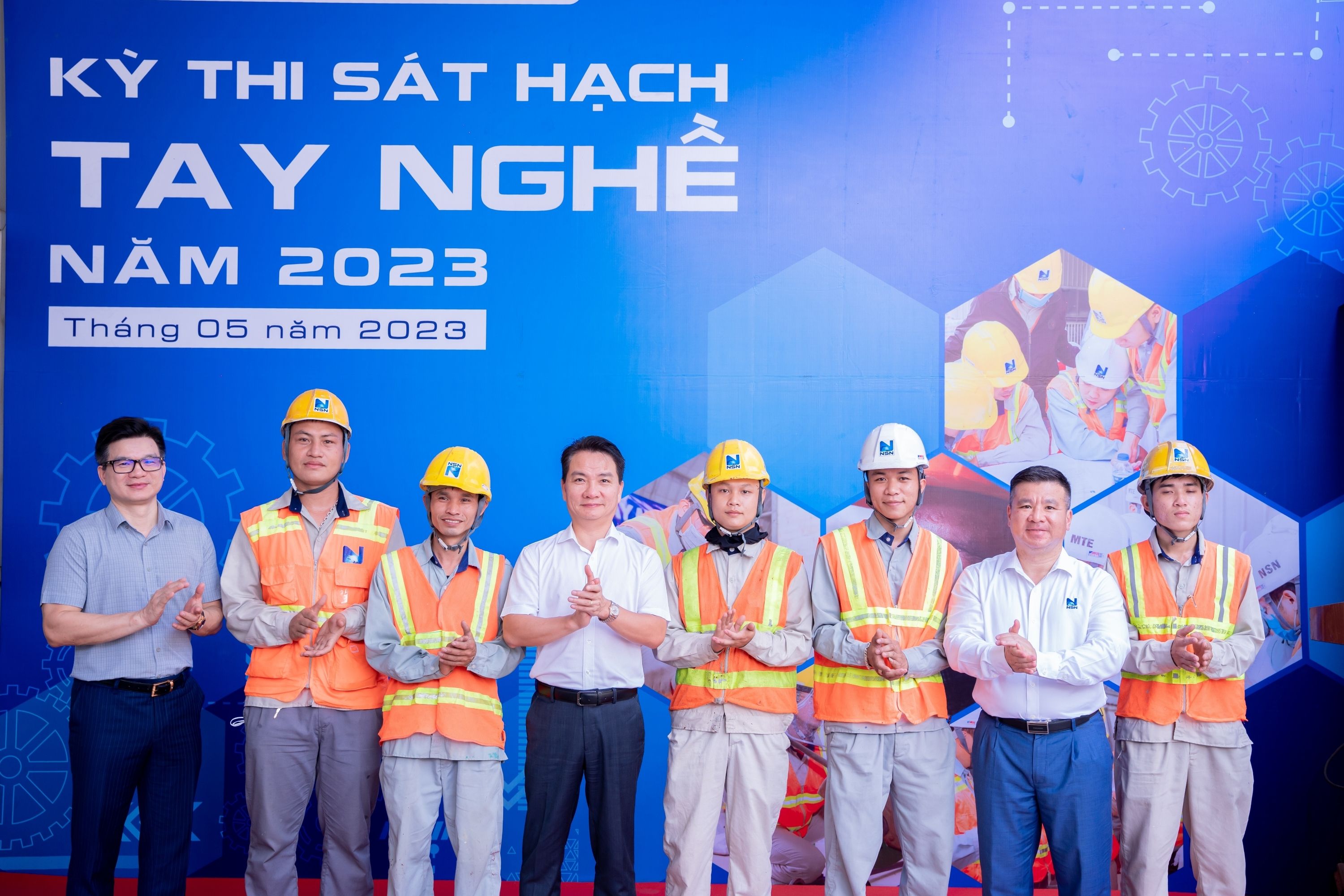 NSN tổ chức thi sát hạch tay nghề cho công nhân 2023