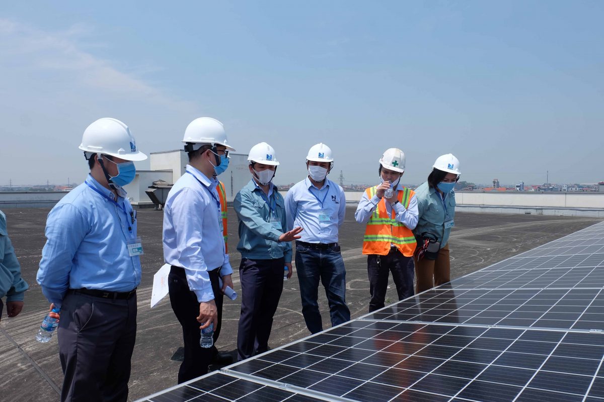 Kyocera rooftop solar power project completed ahead of schedule