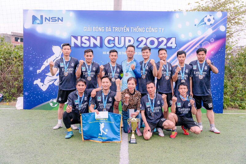 Bế mạc giải bóng NSN CUP 2024